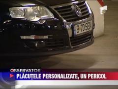Demnitarii renunta la placutele de inmatriculare personalizate