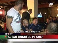 Stejarii s-au antrenat la golf inainte de confruntarea  cu Georgia