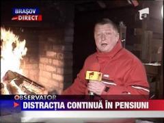 Pensiunile si hotelurile de la munte sunt pline de turisti