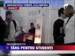 Targ pentru studenti la Cluj