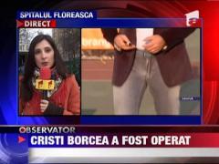 Cristian Borcea a fost operat pe cord