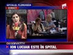 UPDATE / Maestrul Ion Lucian, internat de urgenta in spital