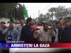 Armistitiu la Gaza