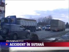 Accident in sutana