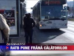 RATB limiteaza numarul de calatorii de pe abonamentele lunare