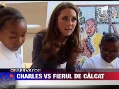 Printul Charles, Camilla si nora, Kate, la ora lucru manual