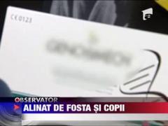 Fosta sotie si copii l-au vizitat pe Borcea la Spital