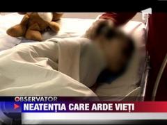 Arsurile, cel mai frecvent accident casnic in care victime sunt copiii