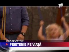 Prietenie pe viata intre o fetita si catelul ei