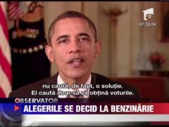Popularitatea lui Barack Obama scade din pricina benzinei
