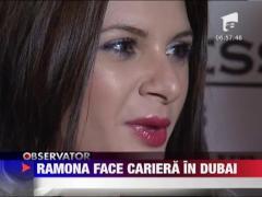 Ramona Gabor defileaza pe podiumurile de moda din Dubai