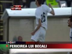 Gigi Becali e in culmea fericirii