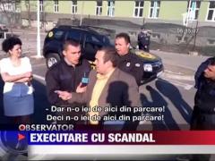 Executare silita cu scandal