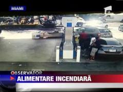 Pericol de explozie la o benzinarie