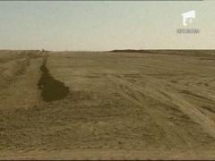 Pe santierul autostrazii Arad - Nadlac, lucrarile stagneaza fara motiv