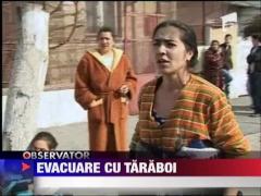 Evacuare cu taraboi in centrul Constantei