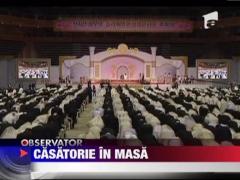 2.000 de cupluri s-au casatorit in acelasi timp, in Coreea de Sud