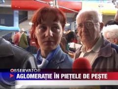 Aglomeratie in pietele de peste