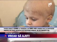 Vreau sa ajut! Radu Stefan striga sa fie ajutat