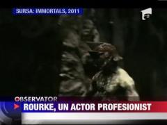 UPDATE / Actorul Mickey Rourke a ajuns in Romania
