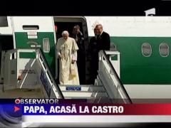 Papa Benedict al 16-lea, acasa la Castro