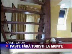 Paste fara turisti la munte