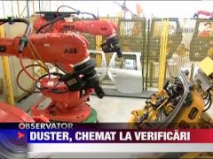 Dacia Duster este rechemata in service