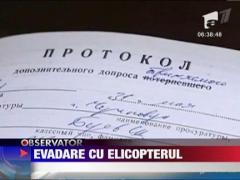 A reusit sa evadeze din inchisoare cu elicopterul