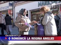 O tanara romanca de etnie rroma din Marea Britanie, la dineu cu regina Elizabeth a II-a