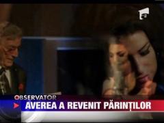 Fostul sot al lui Amy Winehouse nu a primit niciun cent din averea cantaretei