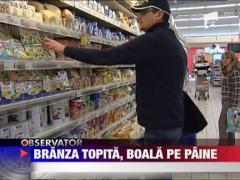 Branza topita, boala pe paine