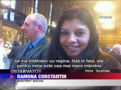 Prima romanca de etnie roma invitata la pranz de regina Marii Britanii