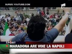 Maradona se intoarce in Italia la 6 ani