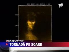 Tornada impresionanta pe Soare