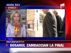 Adrian Nastase afla azi sentinta in dosarul "Zambaccian" ‎