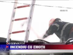 Incendiu la o hala comerciala din Baia Mare