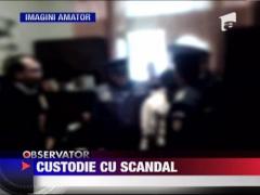 Custodie cu scandal la Targoviste