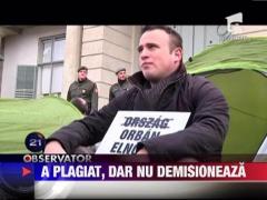 Presedintele Ungariei a plagiat, dar nu demisioneaza