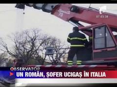 Un roman, sofer ucigas in Italia