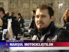 Marsul motociclistilor