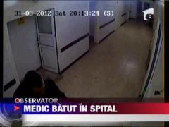 UPDATE / Medic batut in spital