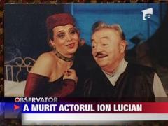 Maestrul Ion Lucian s-a stins la varsta de 88 de ani