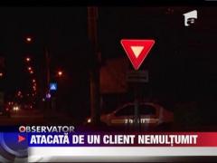 Barmanita injunghiata de un client nemultumit