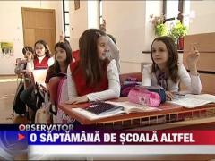 Pentru o saptamana, elevii scapa de orele de romana, matematica sau istorie