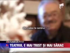 Lacrimi la capataiul maestrului Ion Lucian