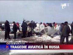 UPDATE / Tragedie aviatica in Rusia