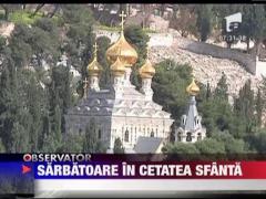 Crestinii catolici au sarbatorit Floriile