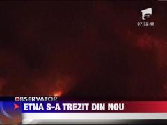Vulcanul Etna a erupt din nou