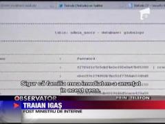 Fostul ministu de interne, Traian Igas, atacat de hackeri