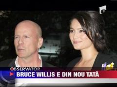 Bruce Willis e tata din nou